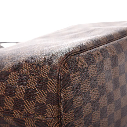 Louis Vuitton Damier Ebene Neo Neverfull MM Rose Ballerine 12 of 15