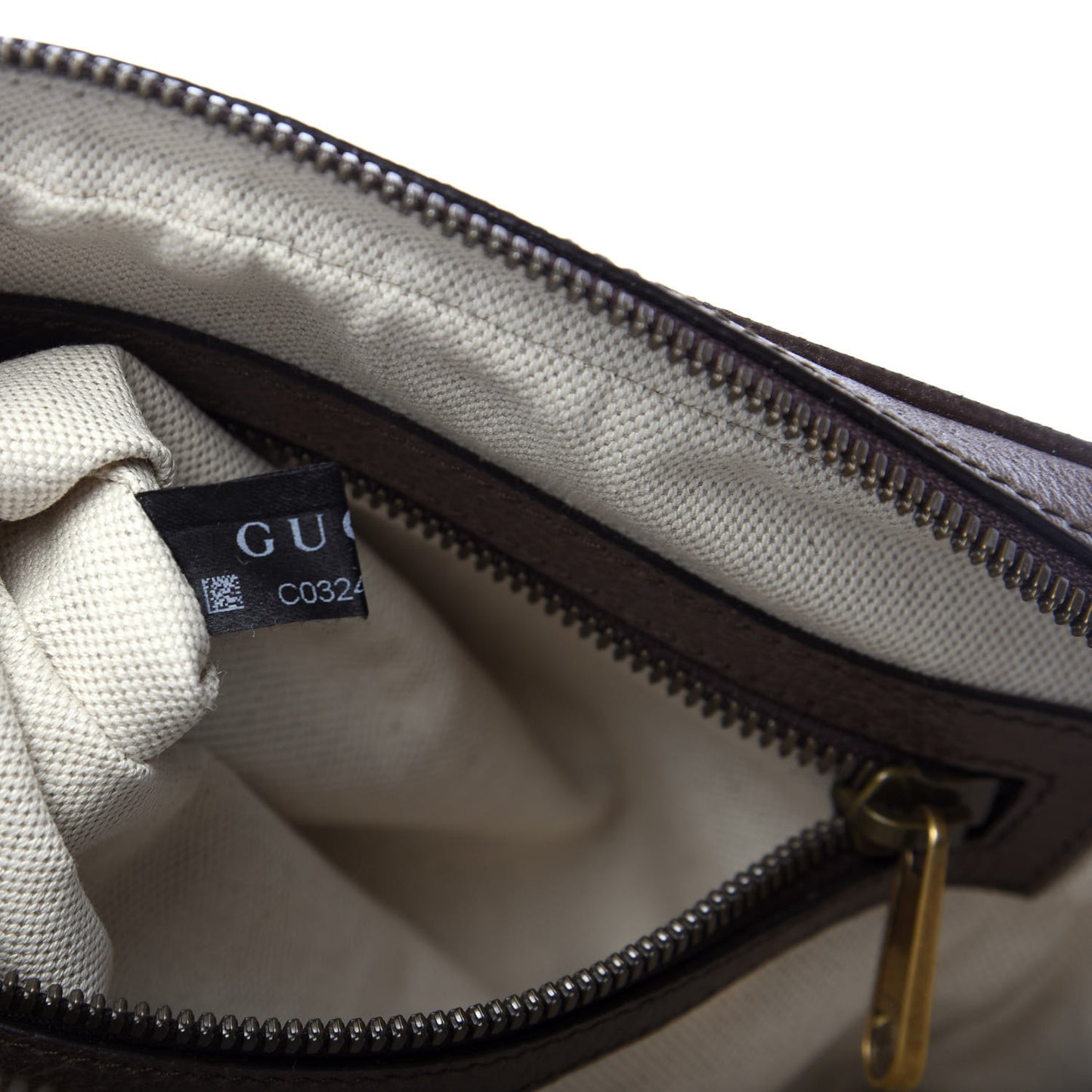 GG Supreme Monogram Web Small Ophidia Messenger Bag Brown