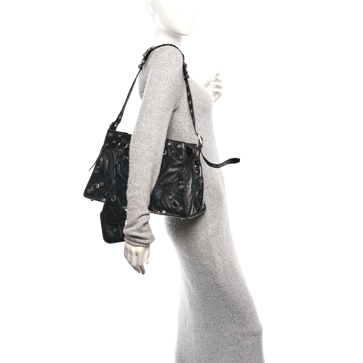Agneau Arena Neo Cagole City Handbag Black