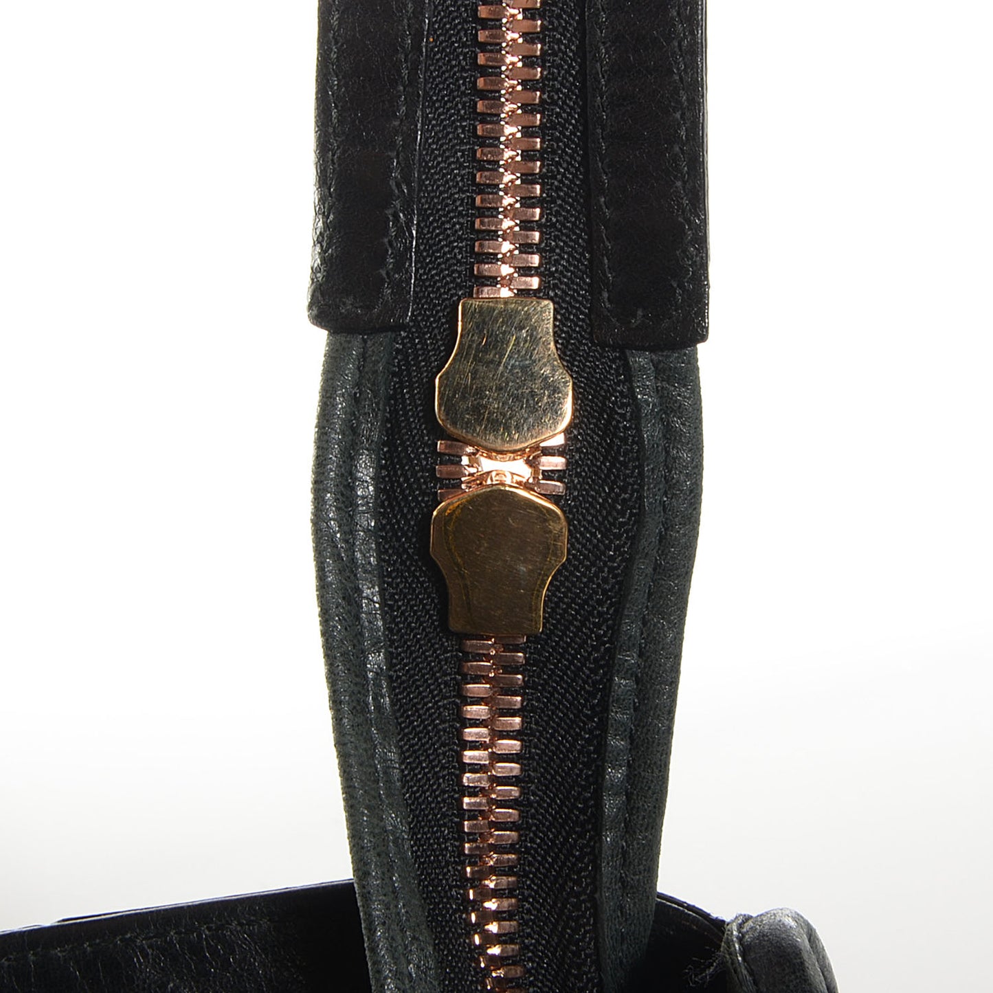 Agneau Giant 21 Rose Gold Hardware City Black