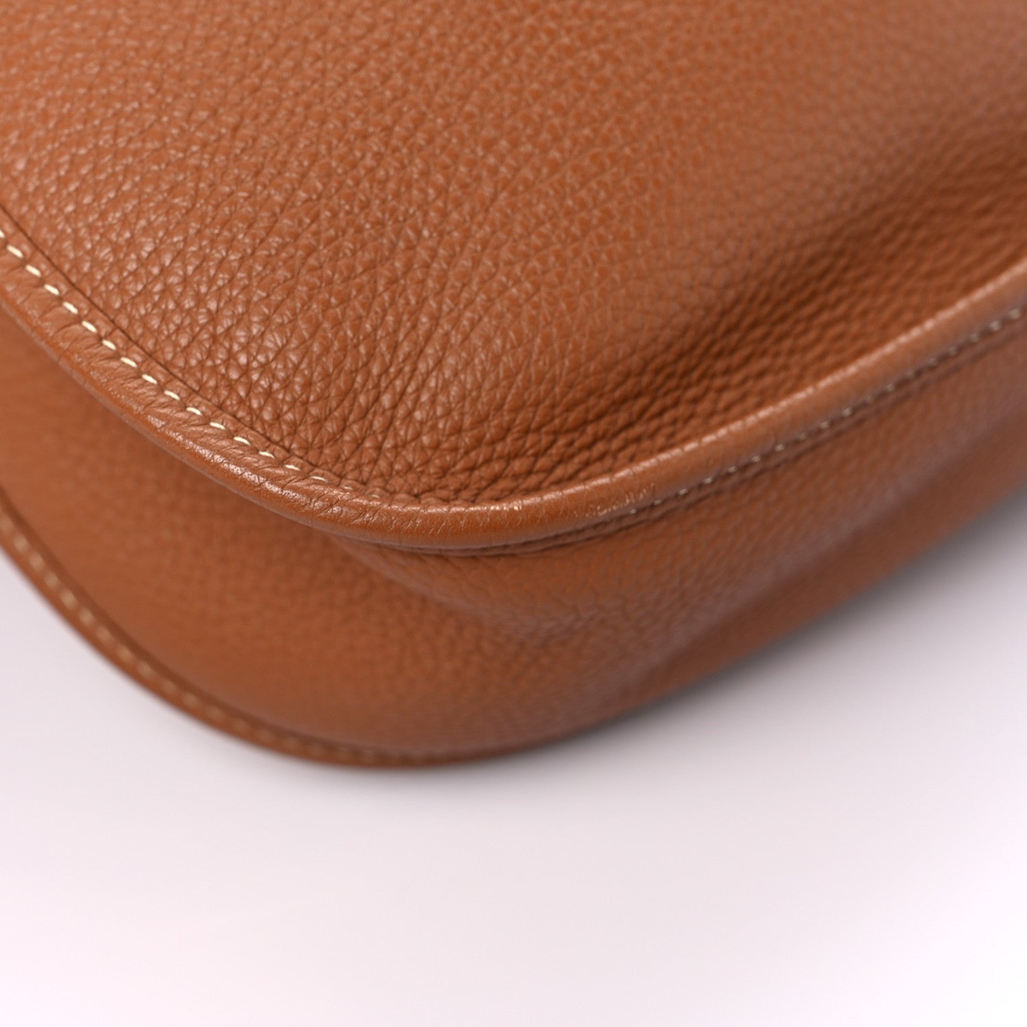 Hermes Taurillon Clemence Evelyne III GM Gold 8 of 12