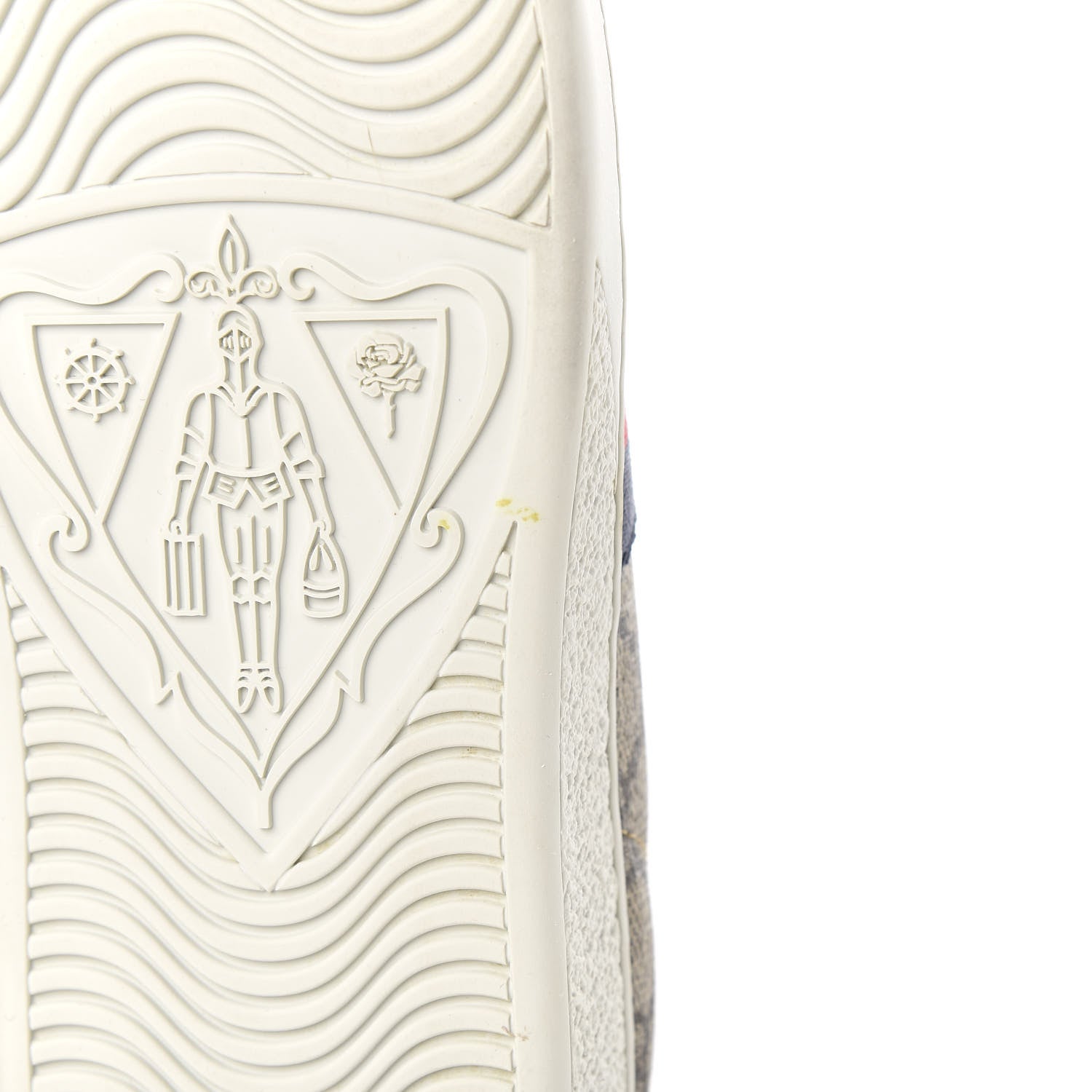 Gucci GG Supreme Monogram Womens Ace Low-Top Sneaker 38.5 Beige 7 of 10