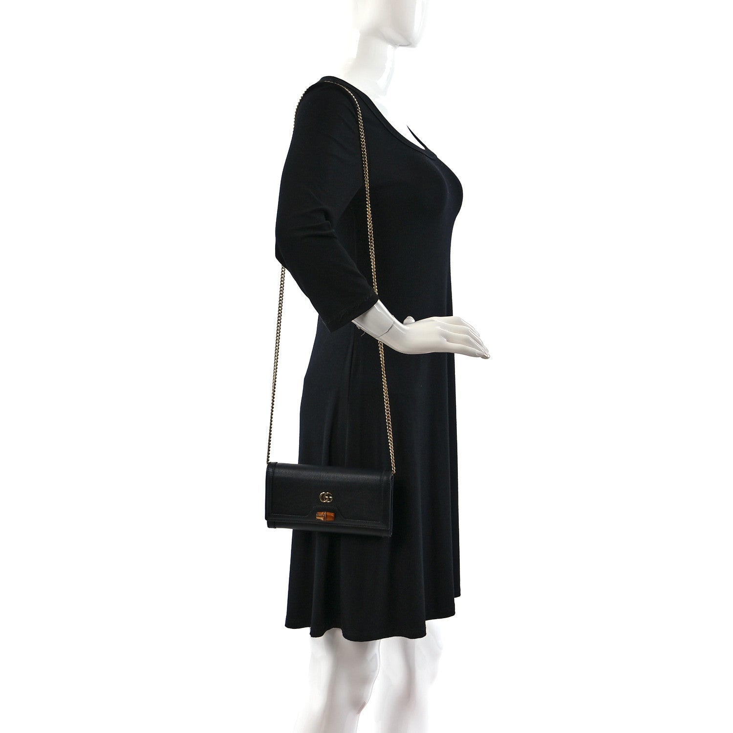 Valentino Garavani Grainy Calfskin Rockstud Allover Alcove Box Shoulder Bag Black 2 of 10