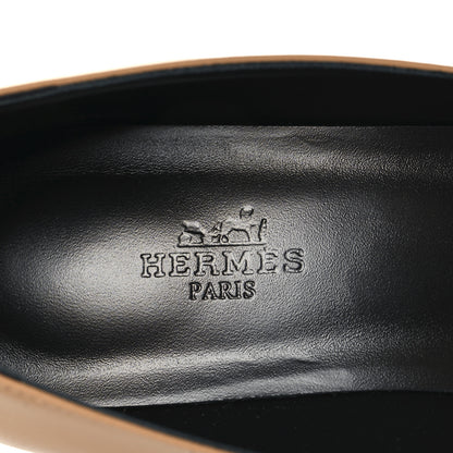 Hermes Calfskin Kiara 40 Pumps 39 Naturel Clair 9 of 10