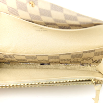 Louis Vuitton Damier Azur Emilie Wallet 5 of 12