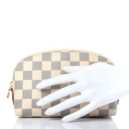 Louis Vuitton Damier Azur Cosmetic Pouch 2 of 7