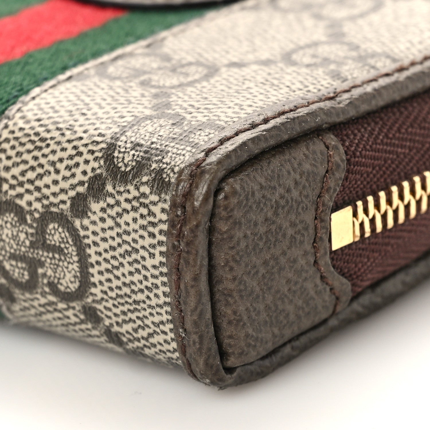 Gucci GG Supreme Monogram Web Ophidia Playing Card Case Beige New Acero 9 of 9