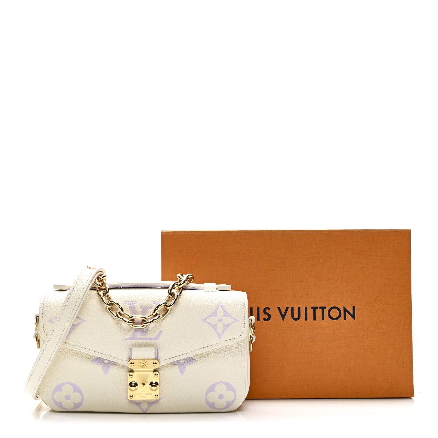 Empreinte Monogram Giant Pochette Metis East West Latte Bubble Tea