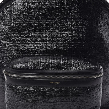 Saint Laurent Coated Canvas Hunting Backpack Black 20 of 20