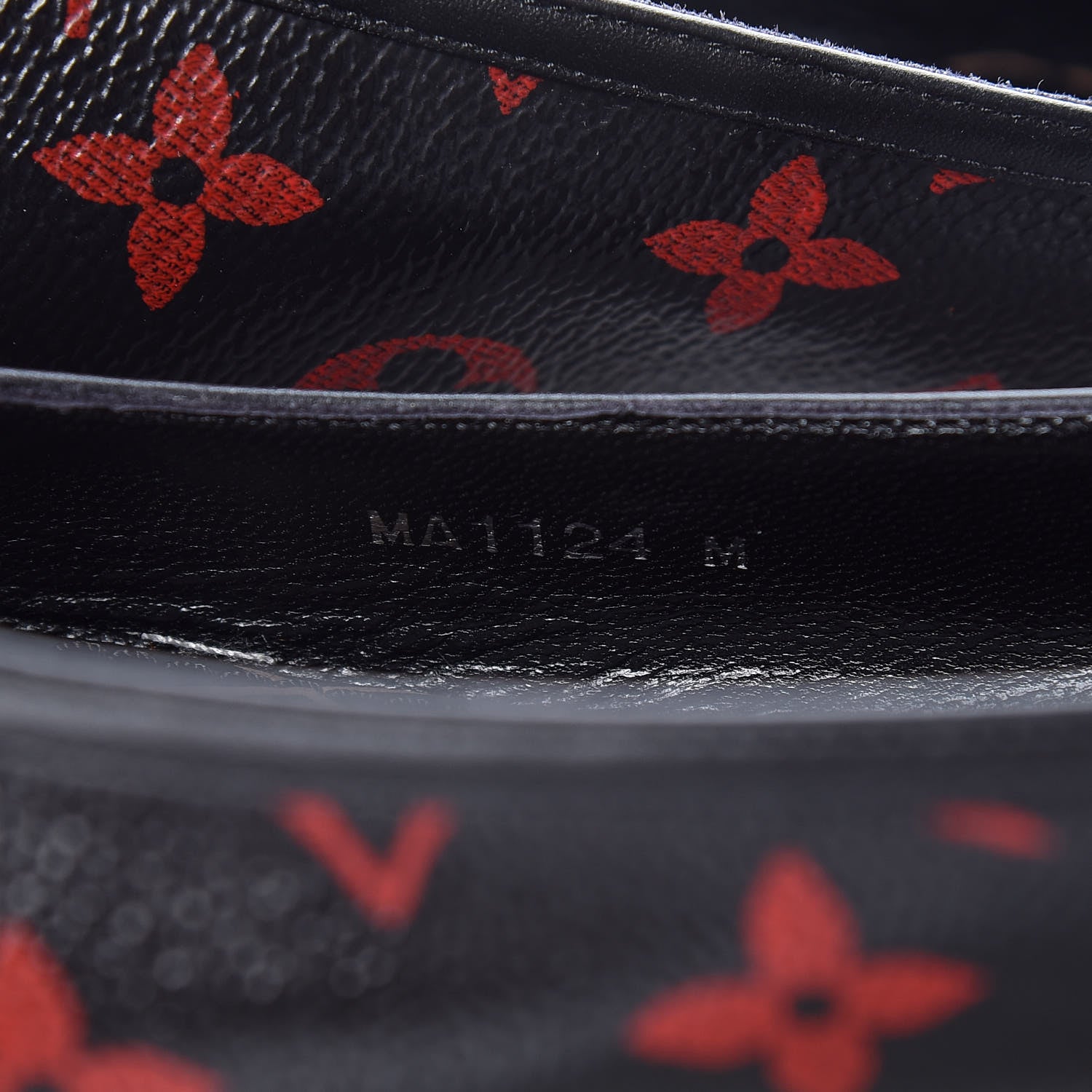 Louis Vuitton Monogram Infrarouge New Revival Ballerina Flats 42 Black 8 of 9