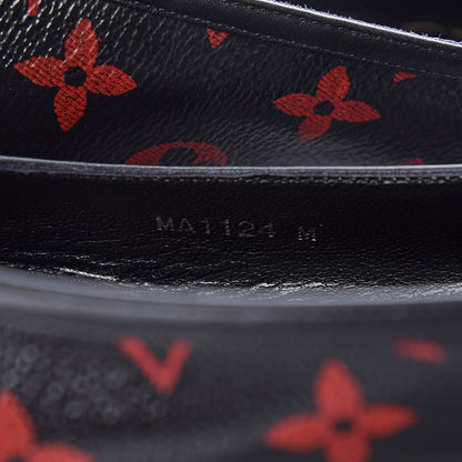 Louis Vuitton Monogram Infrarouge New Revival Ballerina Flats 42 Black 8 of 9