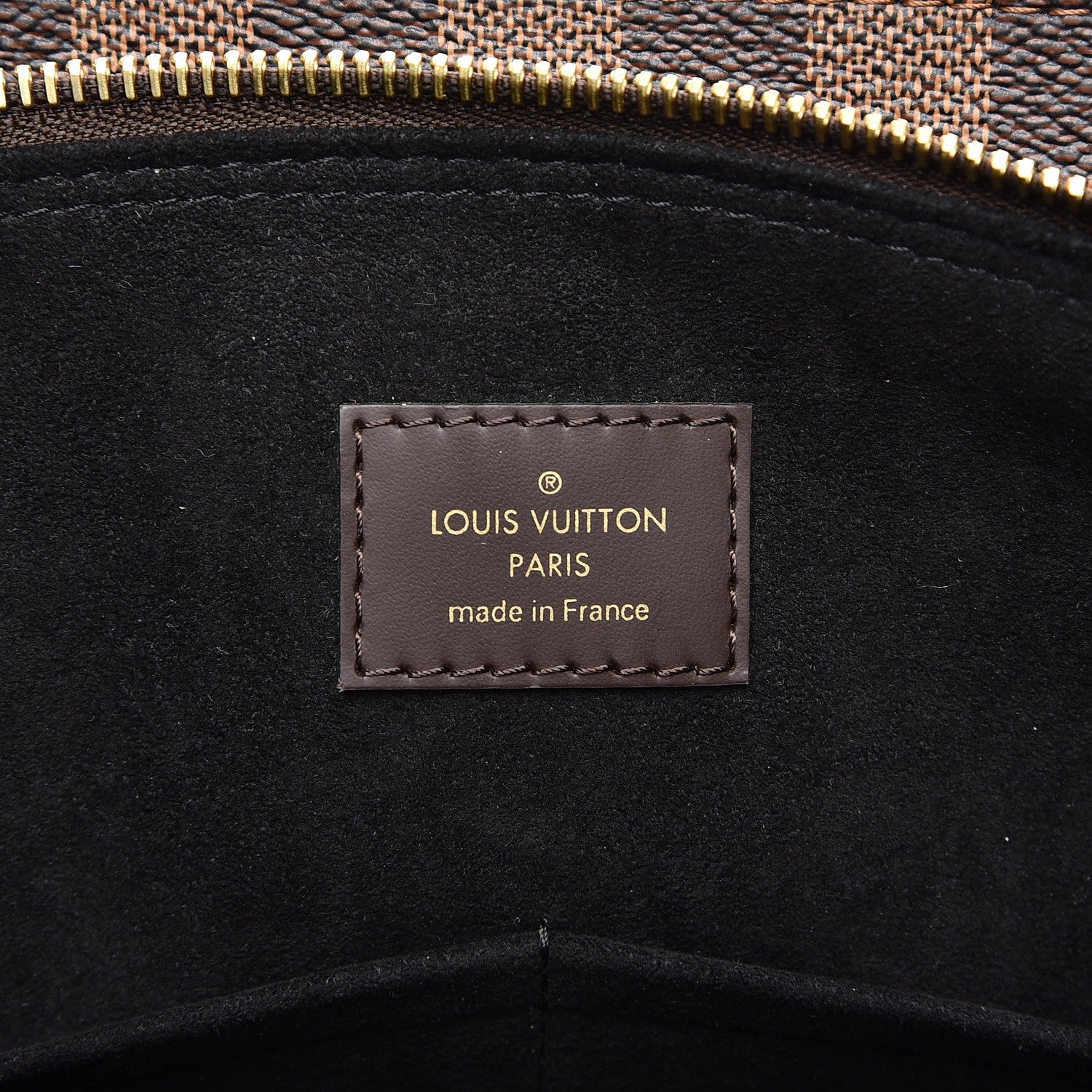 Louis Vuitton Cuir Taurillon Damier Ebene Normandy Black 6 of 8