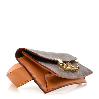 Louis Vuitton Monogram S Lock Belt Pouch MM 3 of 9