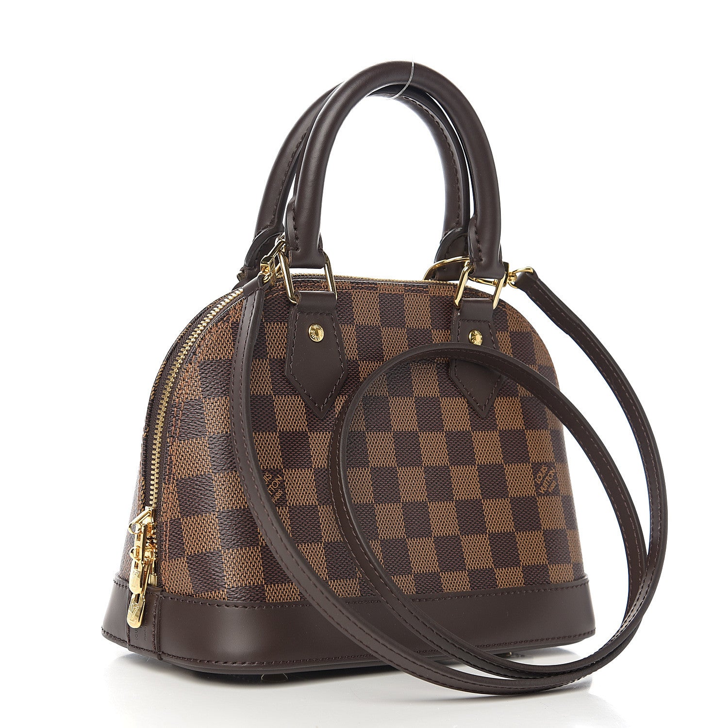Louis Vuitton Damier Ebene Alma BB 2 of 9