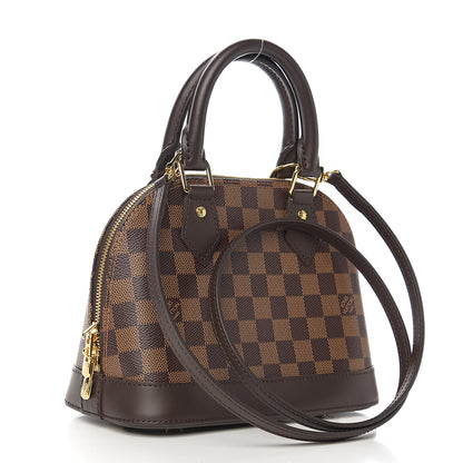 Louis Vuitton Damier Ebene Alma BB 2 of 9