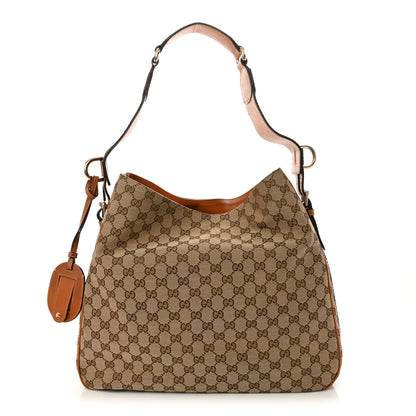 Gucci Monogram Medium Heritage Shoulder Bag Light Tobacco 1 of 10
