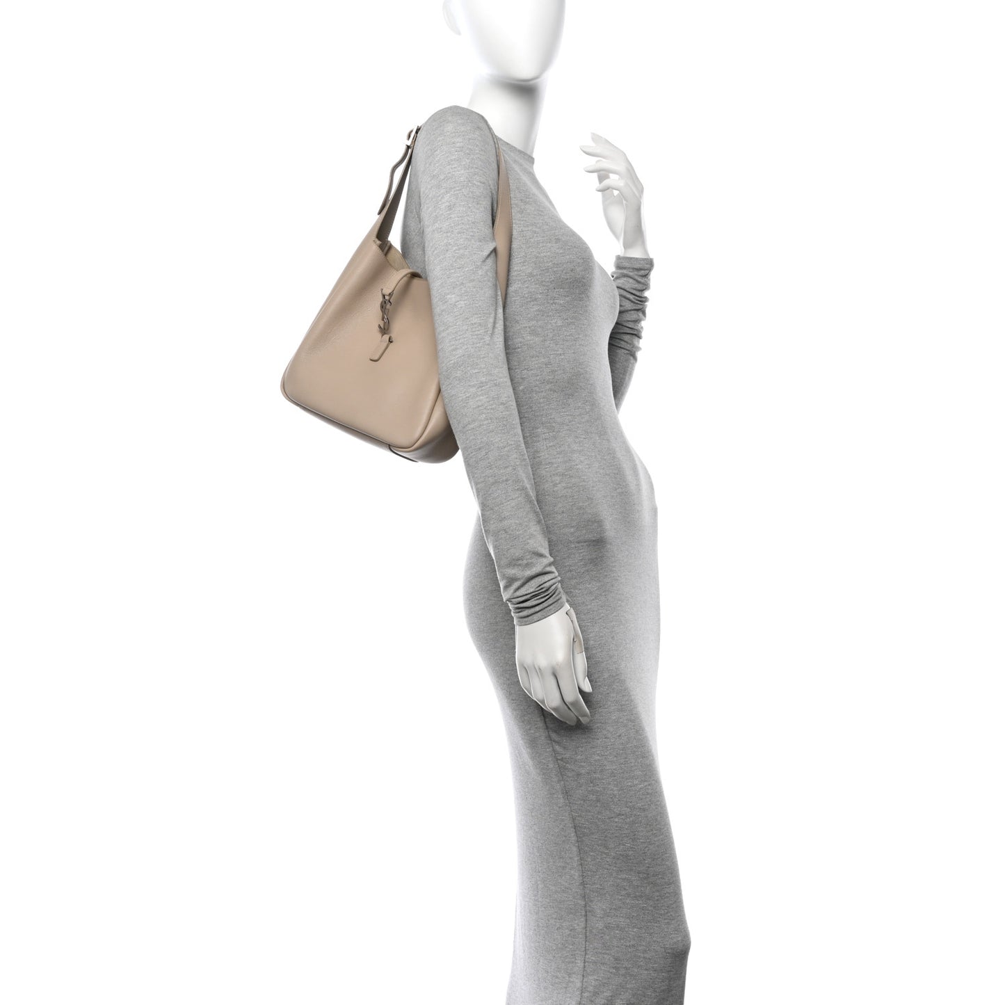 Smooth Calfskin Small Le 5 A 7 Soft Hobo Sea Salt