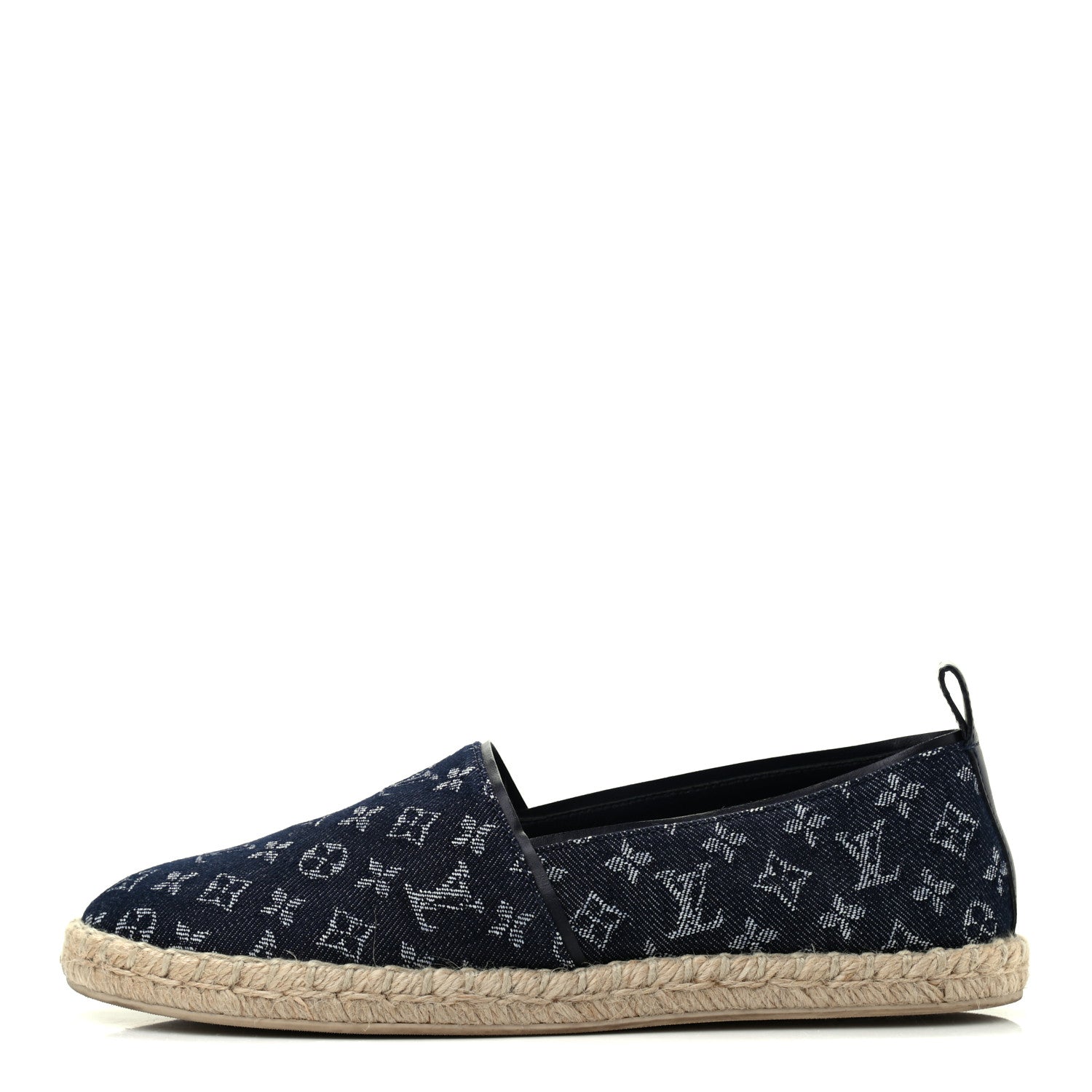 Louis Vuitton Monogram Denim Waterfall Espadrille 40 Marine 1 of 13