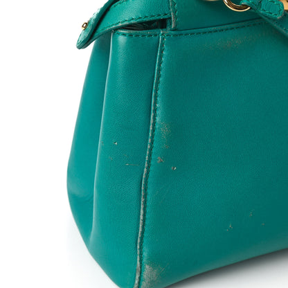 Fendi Nappa Mini Peekaboo Iconic Satchel Lago 11 of 12