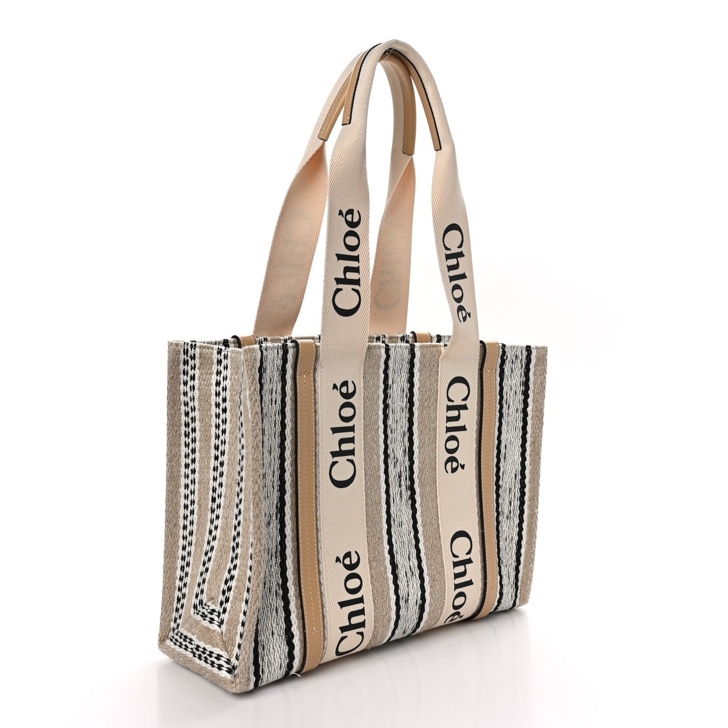 Knit Medium Woody Ribbon Tote Multicolor