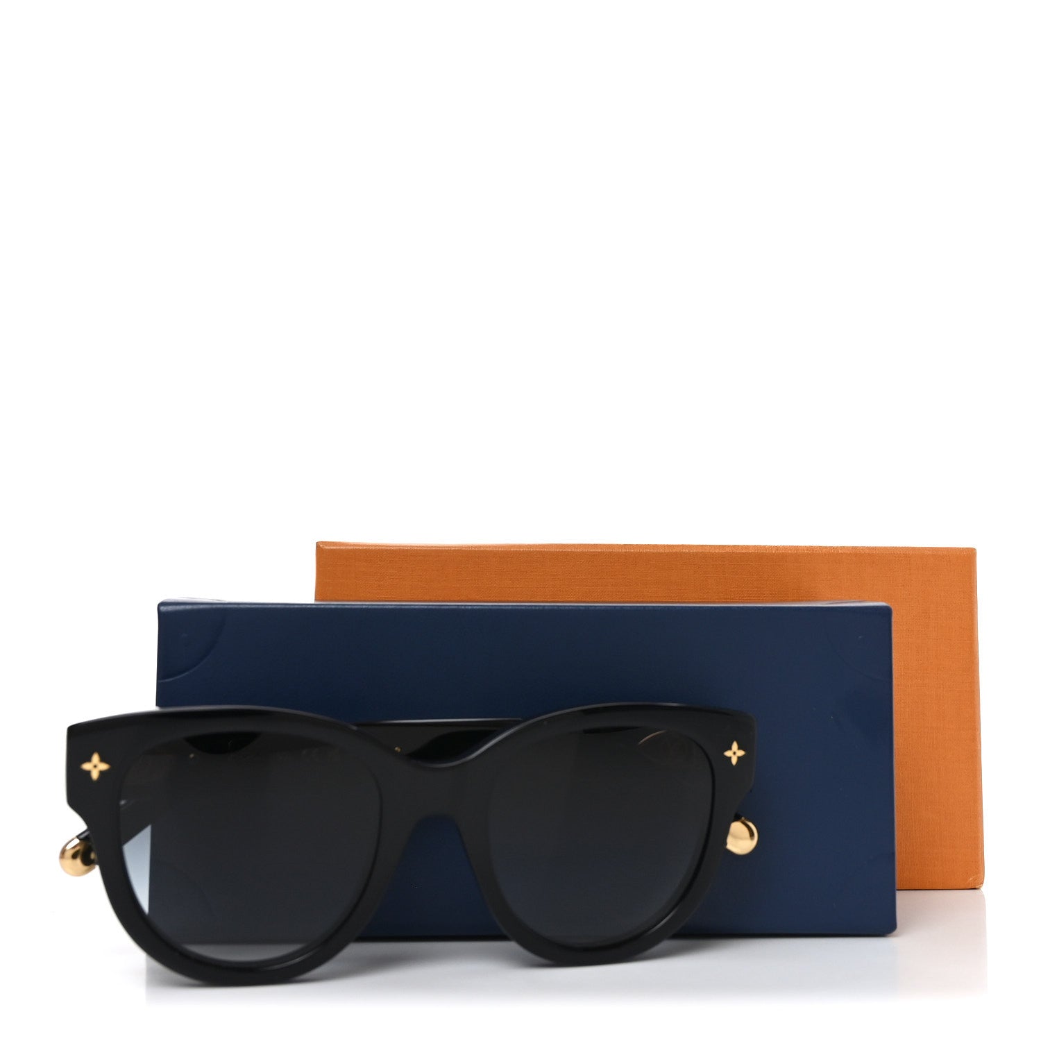 Louis Vuitton Acetate My Monogram Square Sunglasses Z1526W Black 7 of 7
