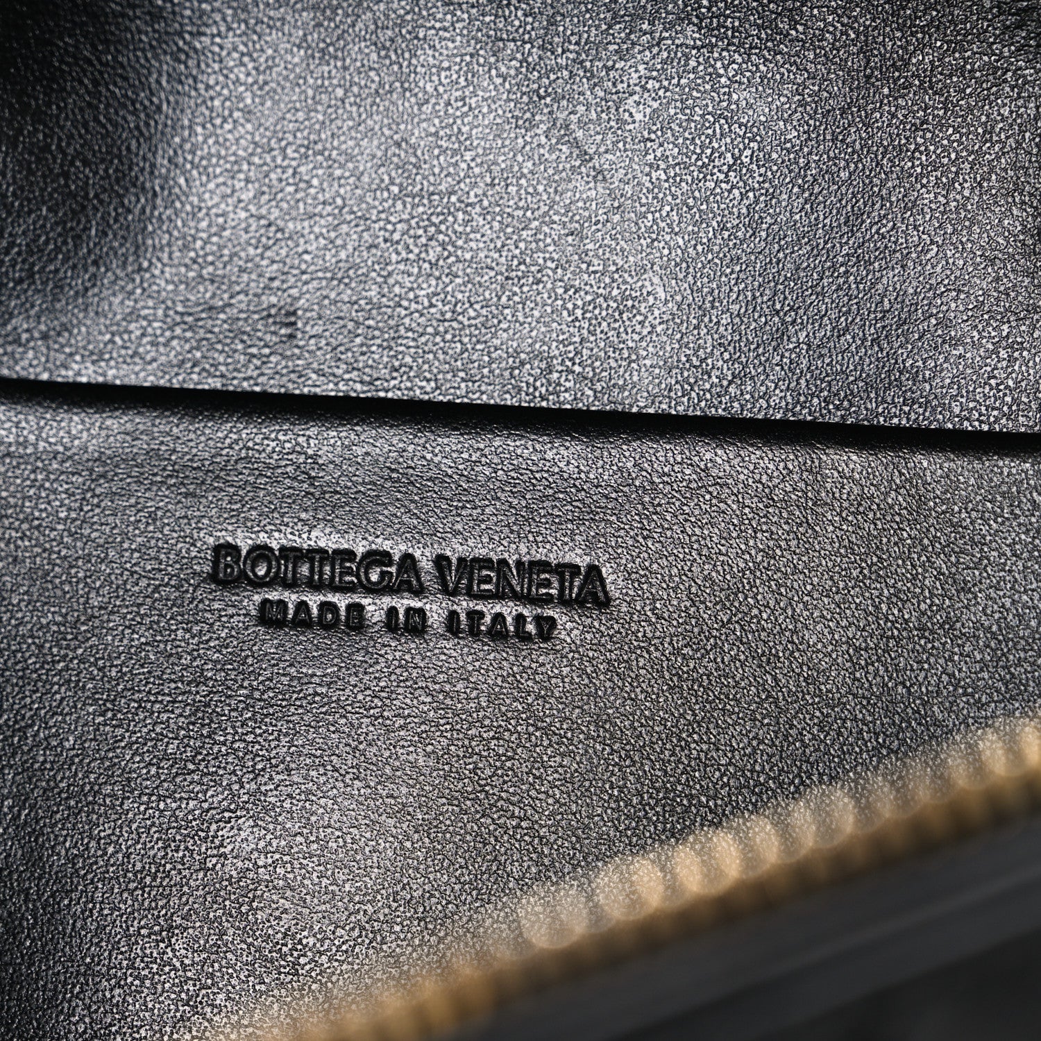 Bottega Veneta Calfskin Intrecciato Bang Bang Vanity Case Black 6 of 13