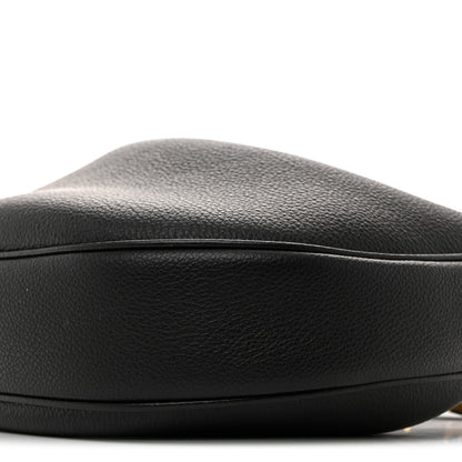 Celine Supple Grained Calfskin Teen Lulu Shoulder Bag Black 10 of 10