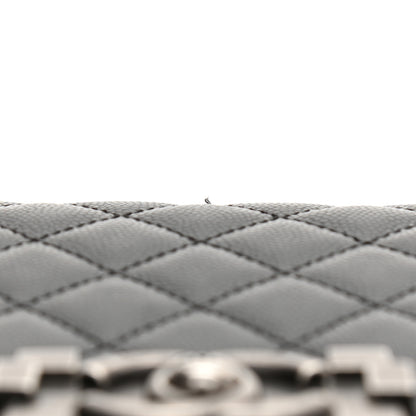 Chanel Caviar Quilted Medium Boy Flap Black 11 of 11