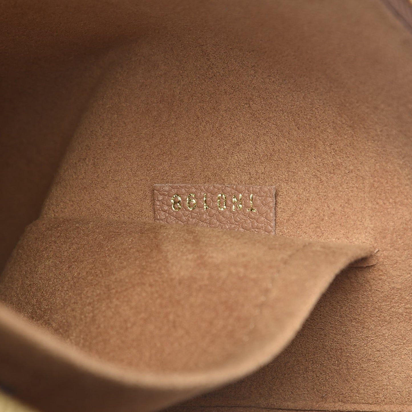 Monogram Daily Pouch Sesame