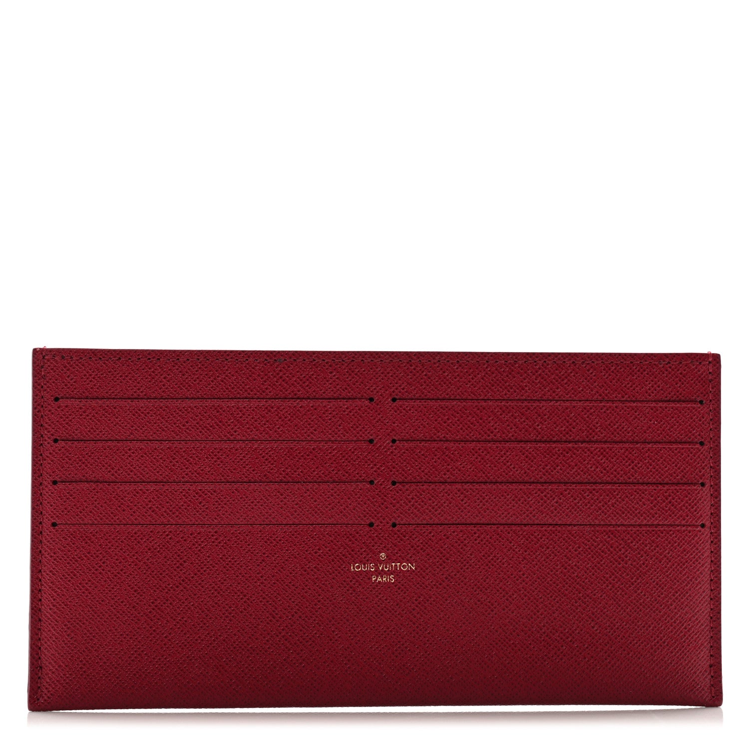 Louis Vuitton Calfskin Felicie Card Holder Insert Fuchsia 1 of 7