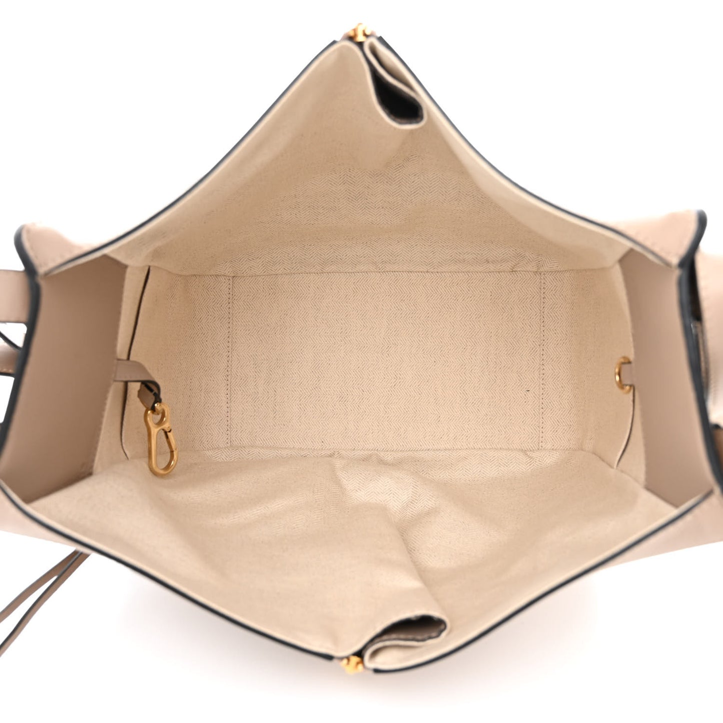 Calfskin Small Hammock Shoulder Bag Sand