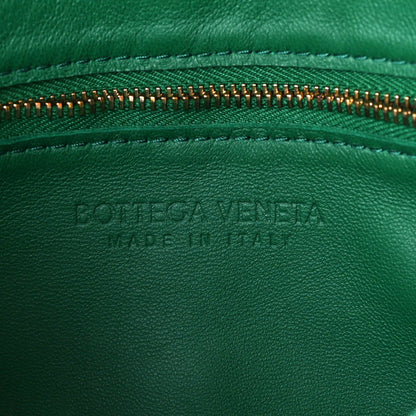 Bottega Veneta Lambskin Maxi Intrecciato Cassette Crossbody Bag Racing Green 6 of 12