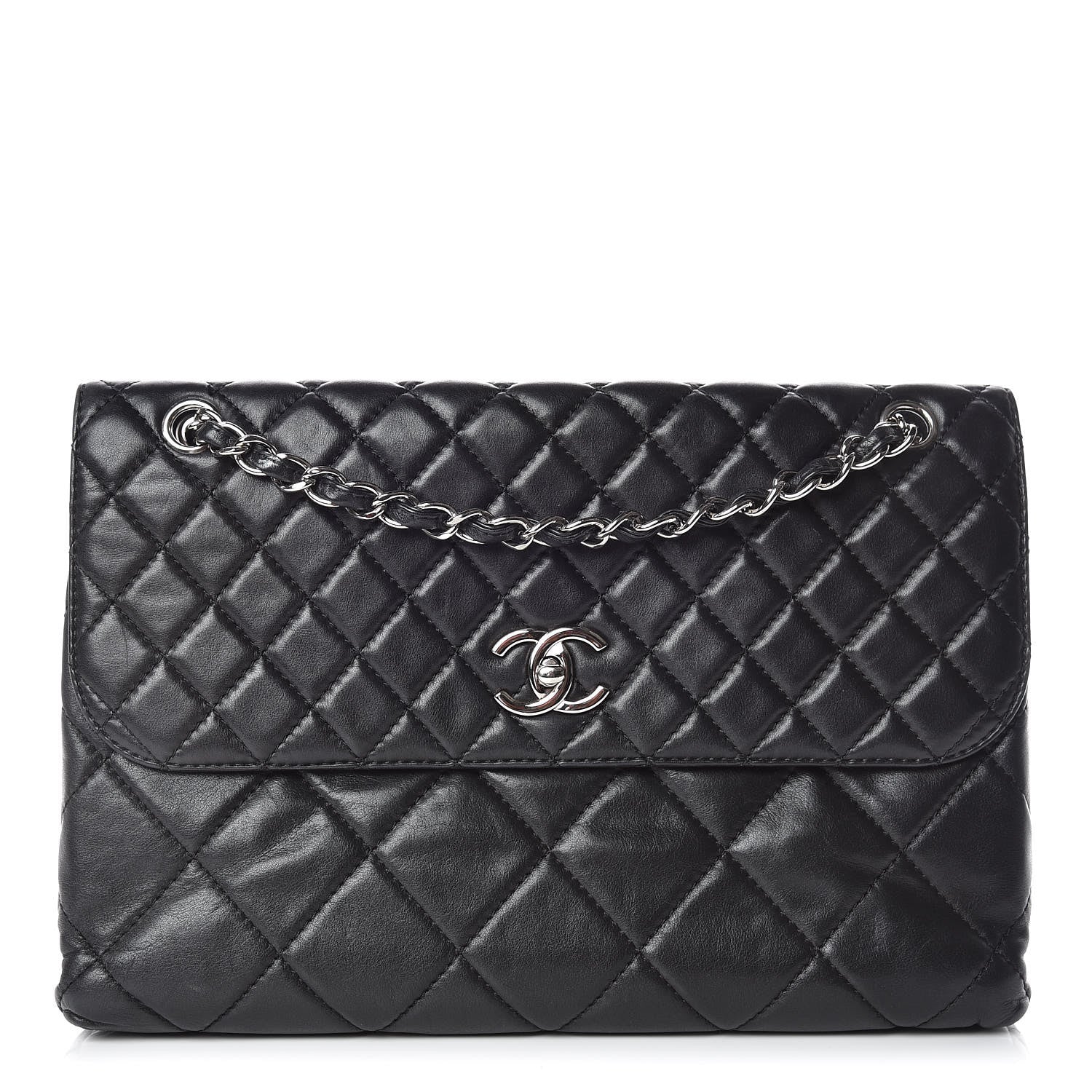 Chanel Calfskin Quilted In The Business Flap Bag Black 1 of 19