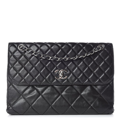Chanel Calfskin Quilted In The Business Flap Bag Black 1 of 19