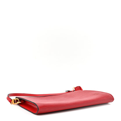 Louis Vuitton Epi Pochette Accessories 24 Castillan Red 4 of 10