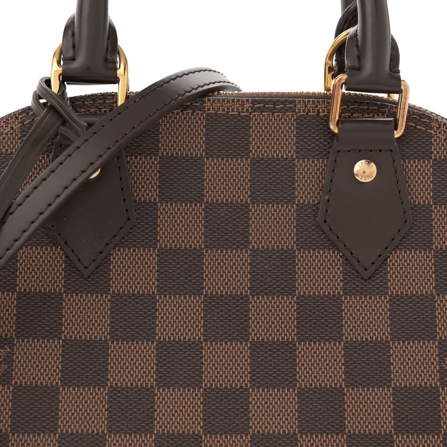 Louis Vuitton Damier Ebene Alma BB 8 of 11
