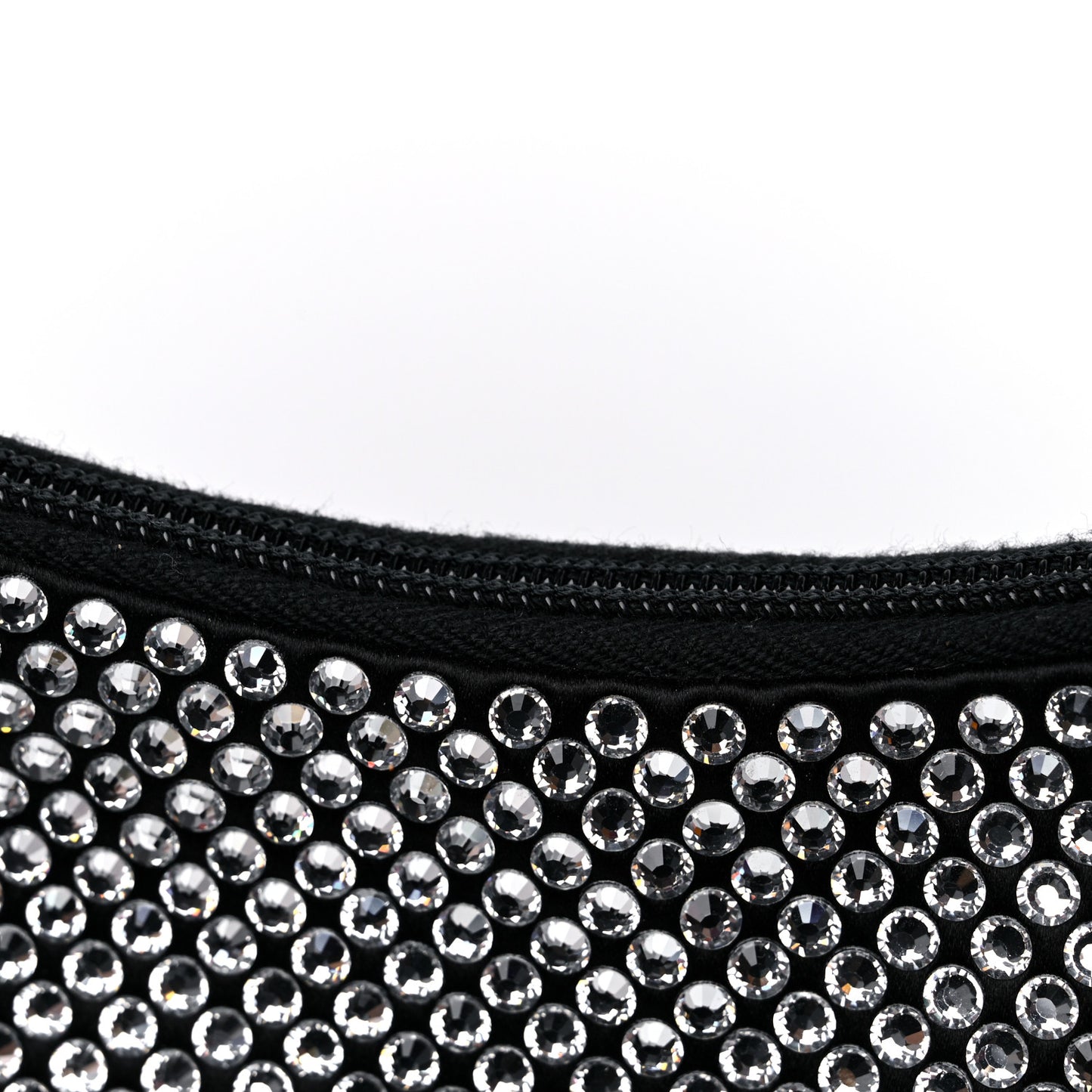 Satin Crystal Mini Re-Edition 2000 Bag Cristal