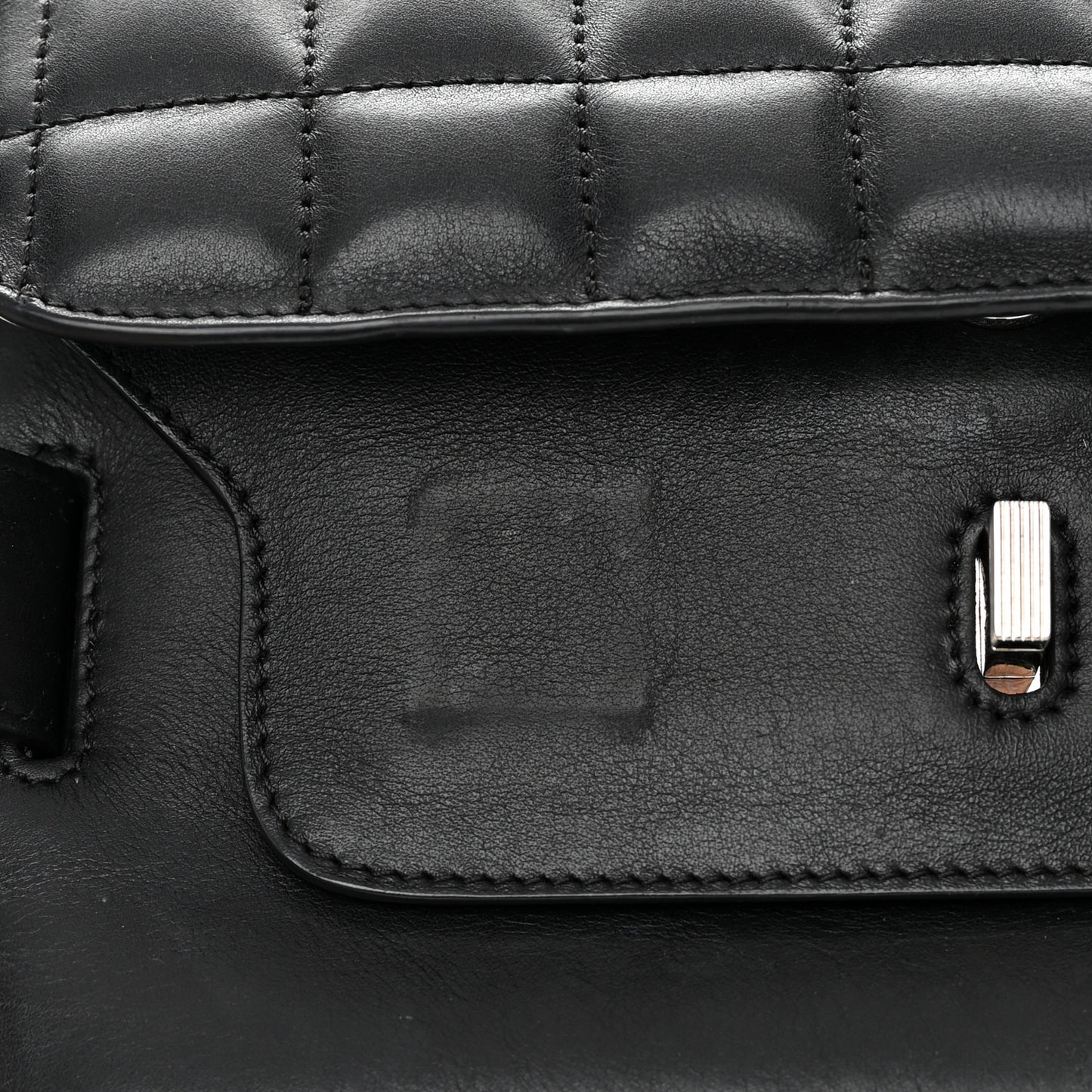 Lambskin Quilted Mini PS11 Classic Shoulder Bag Black