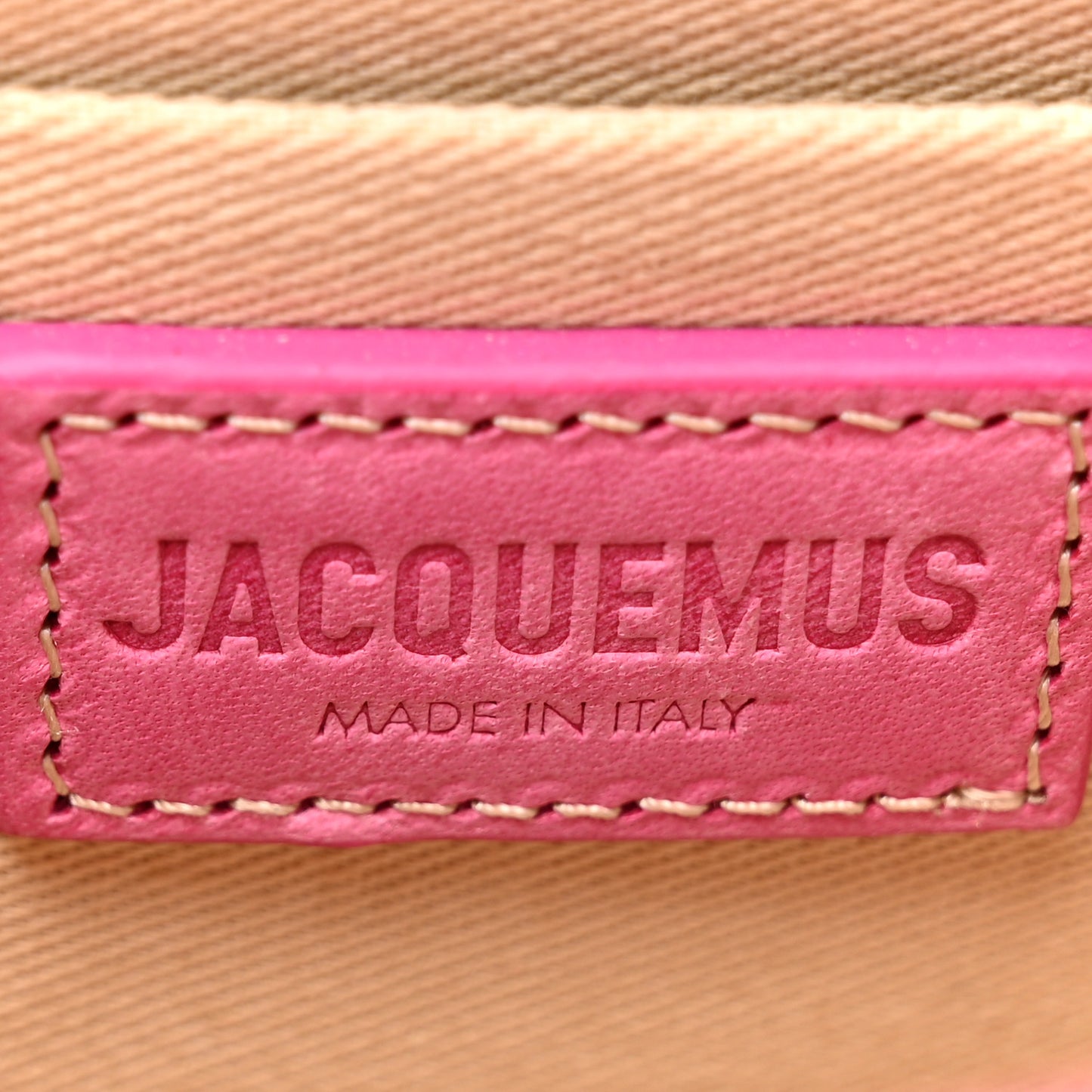 Smooth Calfskin Le Grand Chiquito Pink