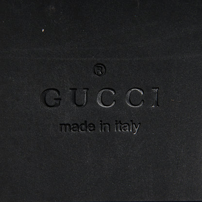 Gucci Soft Calfskin Guccissima Mens Loafers 8 Black 6 of 8