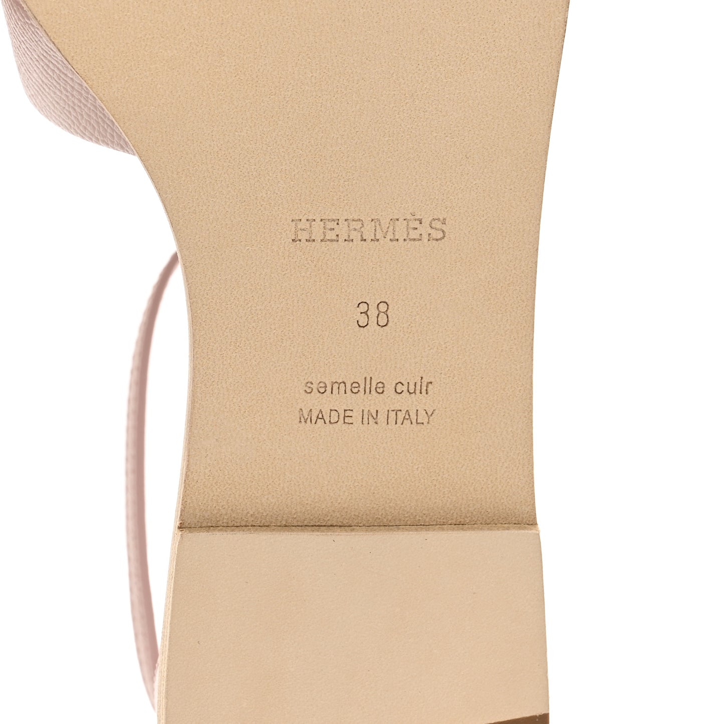 Epsom Santorini Sandals 38 Rose Porcelaine