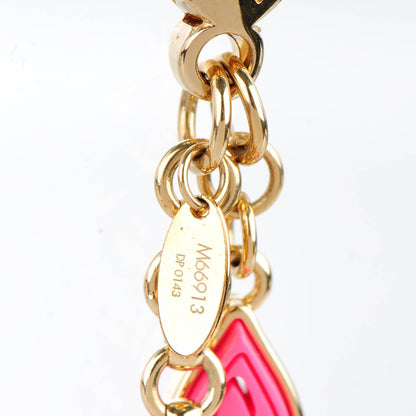 Louis Vuitton Resin Naif Bag Charm Pink 5 of 5