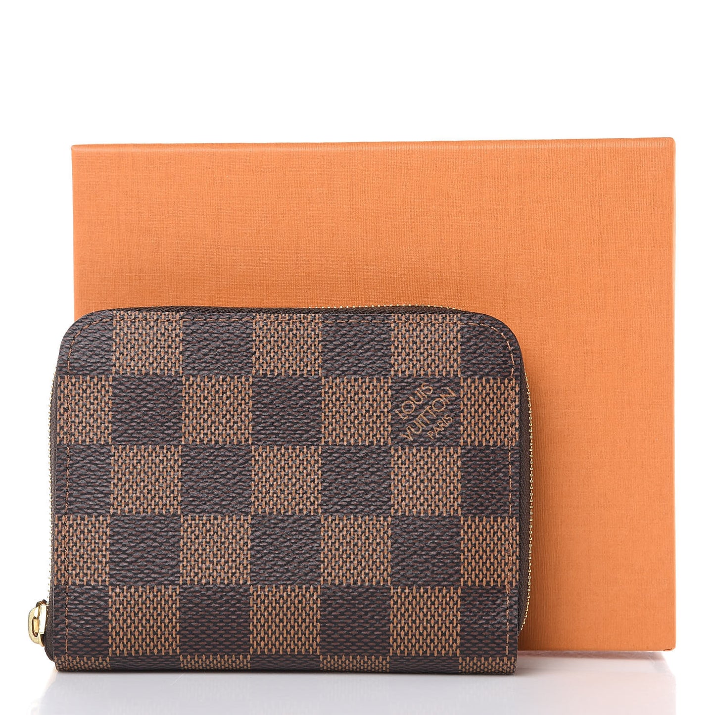 Damier Ebene Zippy Coin Purse