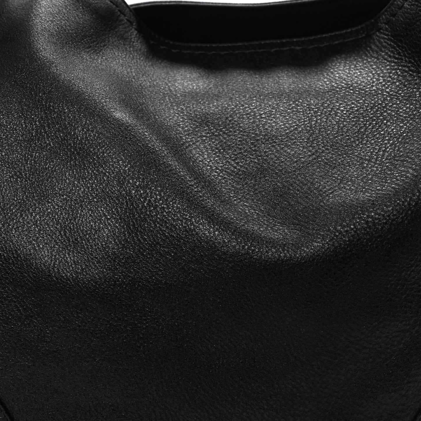 Calfskin Guccissima Trim Large Signoria Hobo Black