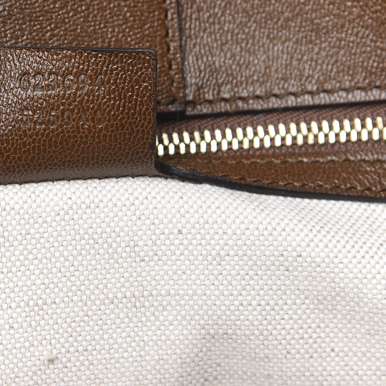 Gucci Monogram Horsebit 1955 Tote Bag Beige Brown Sugar 7 of 10