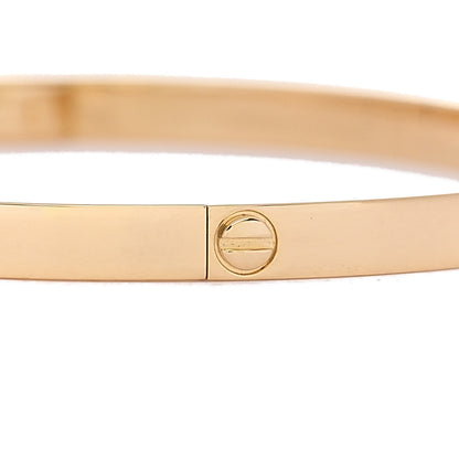 Cartier 18K Yellow Gold Small LOVE Bracelet 16 7 of 8