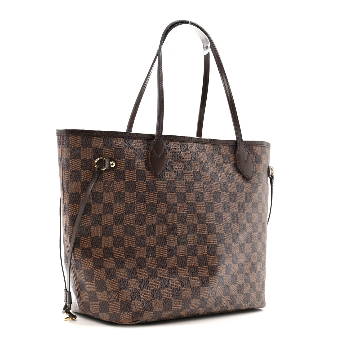 Damier Ebene Neo Neverfull MM Rose Ballerine