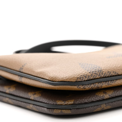 Louis Vuitton Reverse Monogram Giant Double Zip Pochette 11 of 12