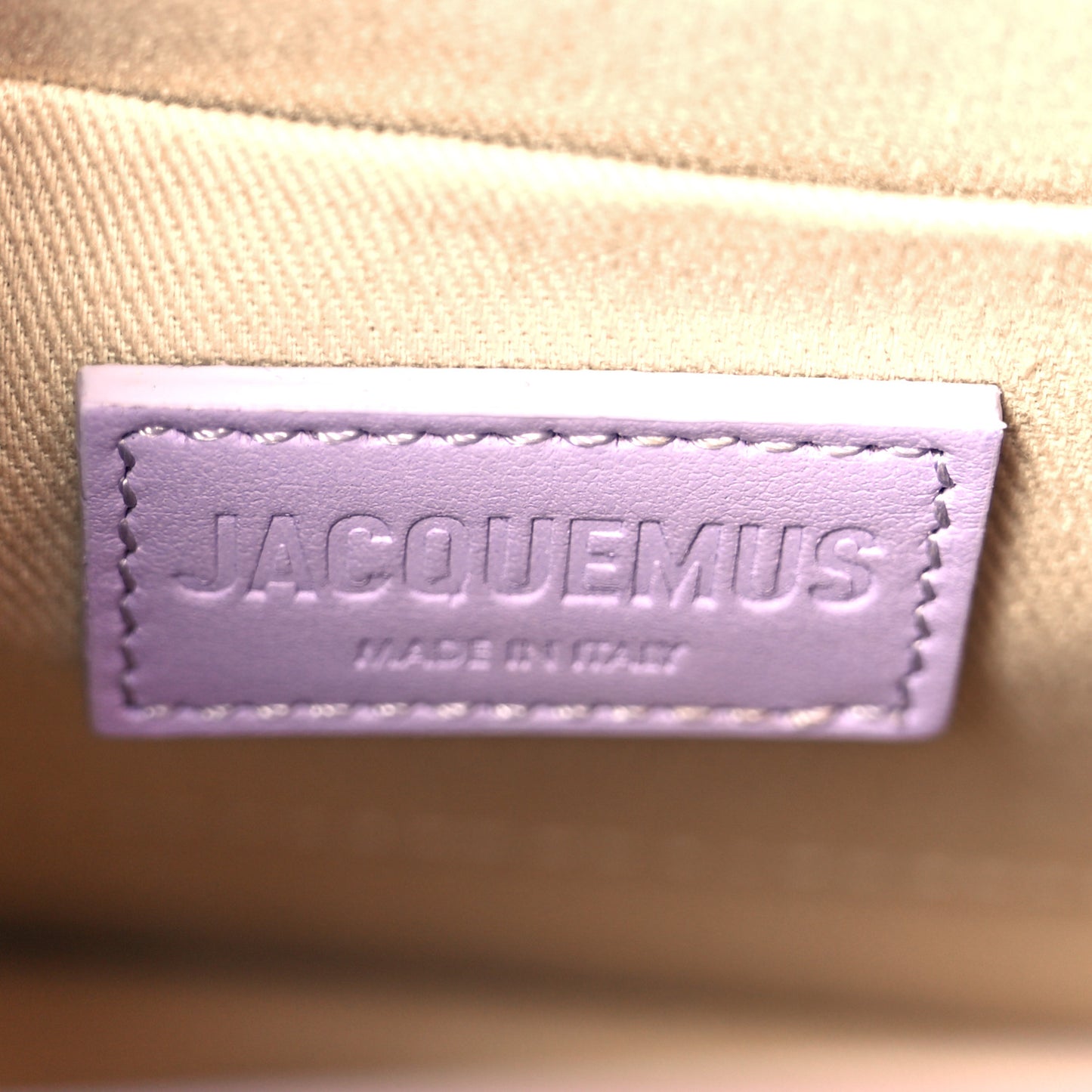 Smooth Calfskin Le Grand Chiquito Lilac