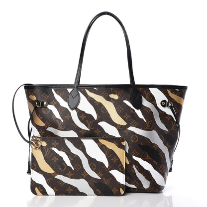 Louis Vuitton X LOL Monogram Neverfull MM Gold Silver 1 of 12